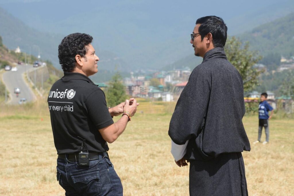 sachin tendulkar in Bhutan