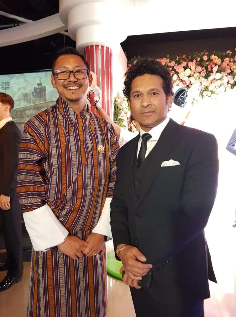 sachin tendulkar in Bhutan