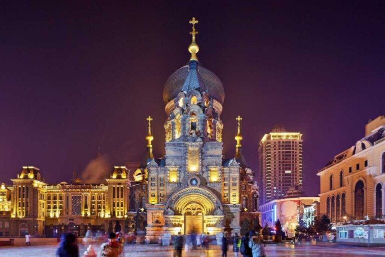 Where is Harbin in China?