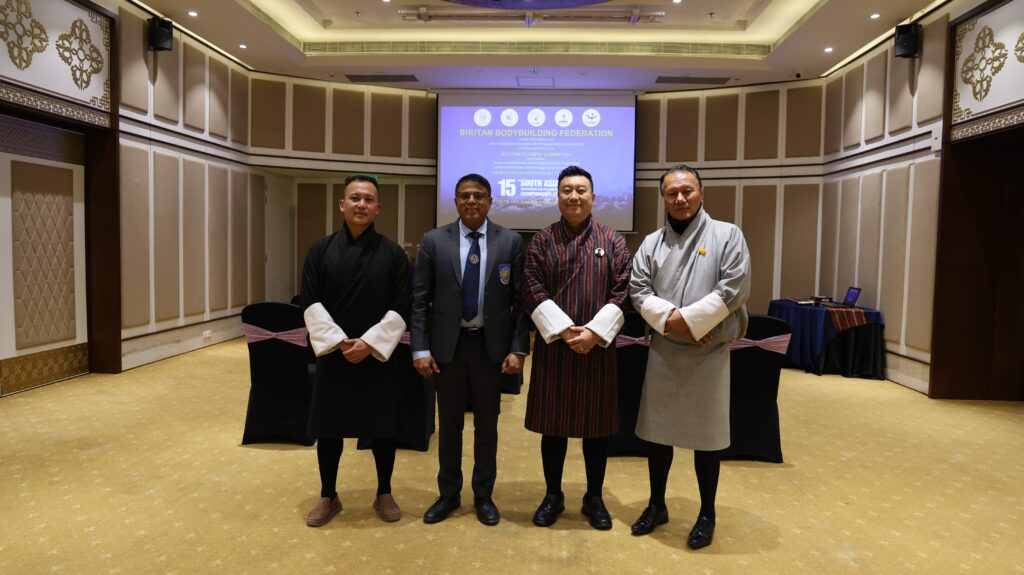 Bhutan to Host the 15th South Asian Physique and Sports Championships 2025