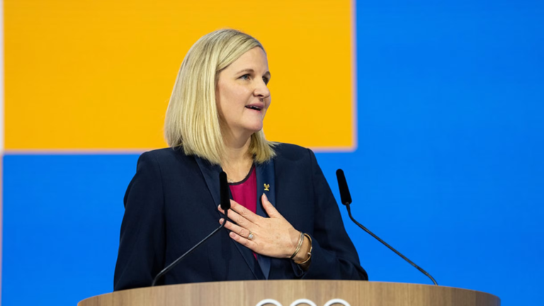 Kirsty Coventry Elected as the 10th IOC President. Picture Courtesy : IOC