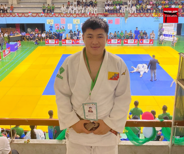 Bhutan's Young Judokas Shine Bright at BKSP Cup 2025 — 3 Athletes, 3 Medals!