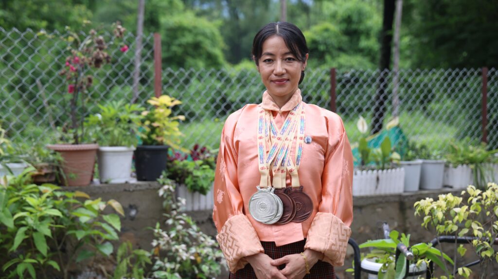 The Teacher Who Took Bhutan to the Asian Yoga Stage with Four Medals