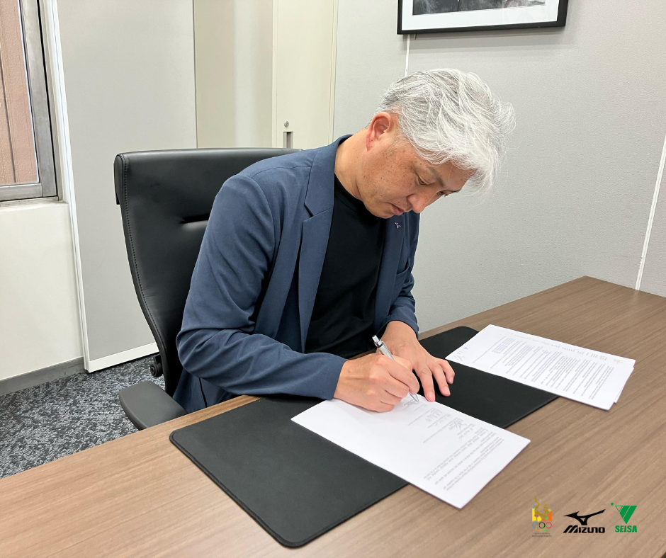 Bhutan Olympic Committee Renews MoU with Mizuno Corporation and SEISA Group