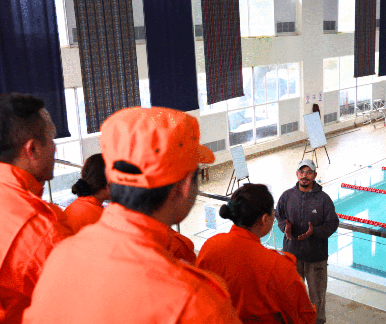 Bhutan Aquatics Federation Launches Intensive Swimming Program for De-suung Skilling Participants