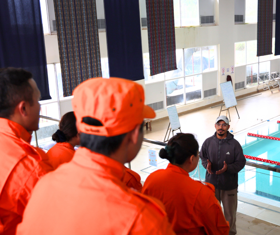 Bhutan Aquatics Federation Launches Intensive Swimming Program for De-suung Skilling Participants