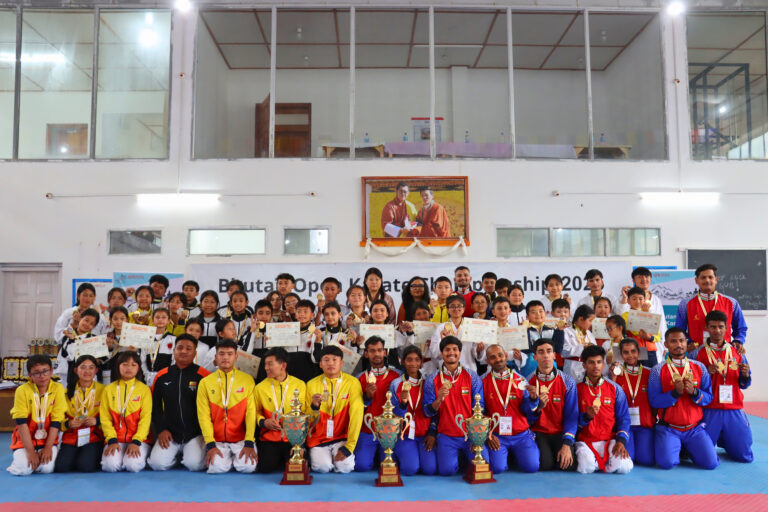 Bhutan Karate Association Concludes Bhutan Open Karate Championship 2025