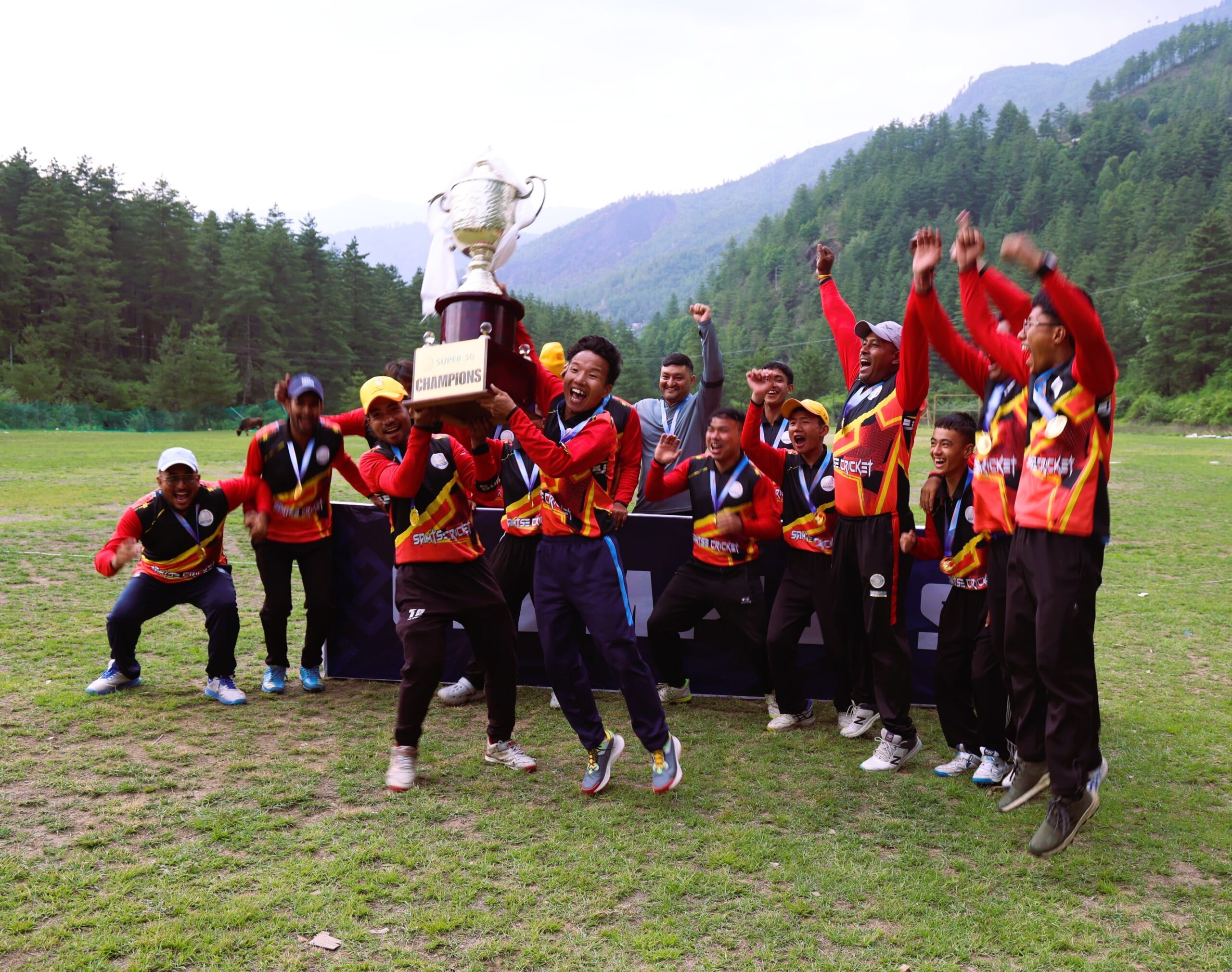 Samtse Cricket Club Crowned Champions of Bhutan Cricket Super 50 Tournament 2025