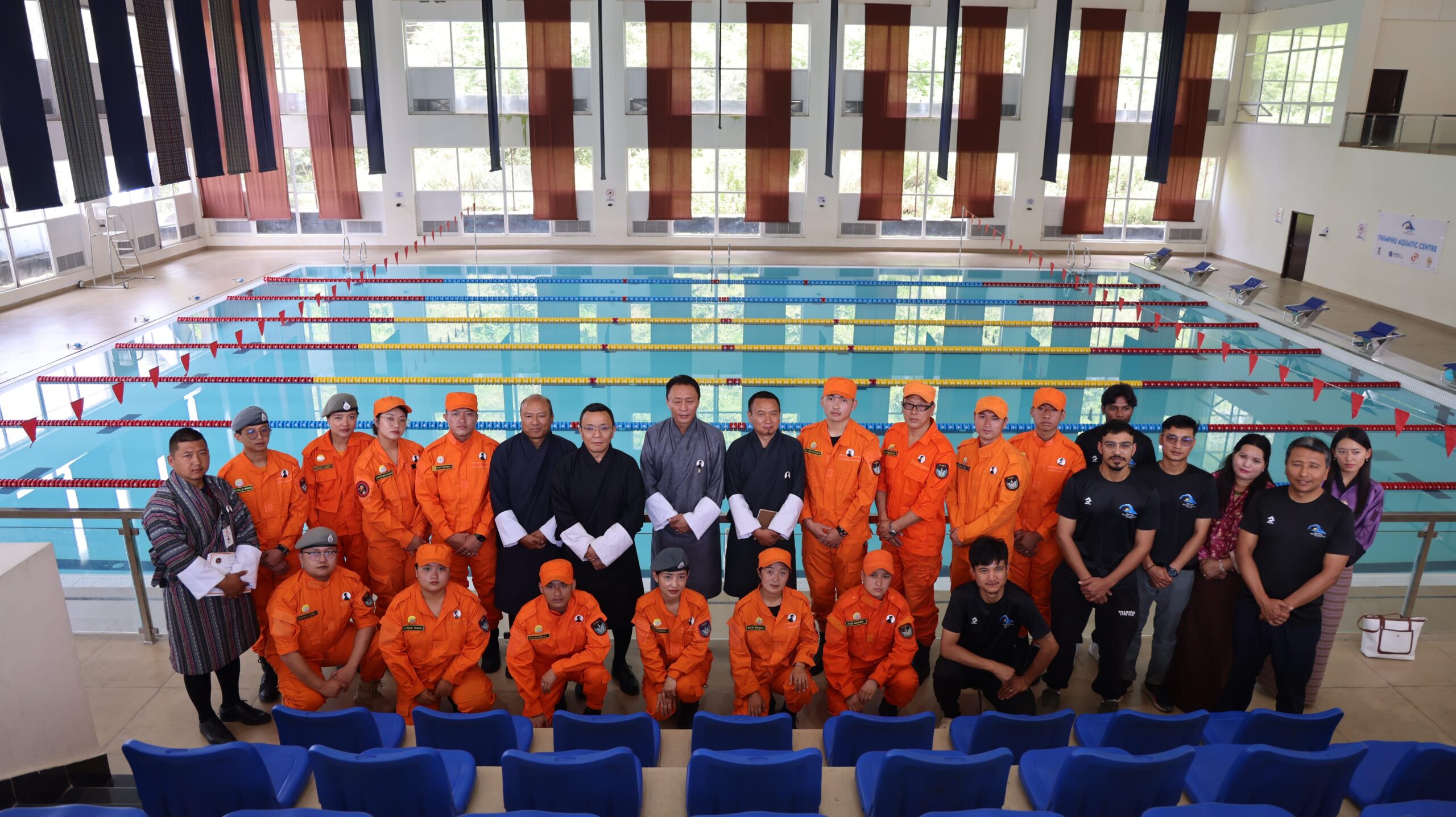 Bhutan Aquatics Federation Concludes Intensive Swimming Program for De-suung Skilling Participants
