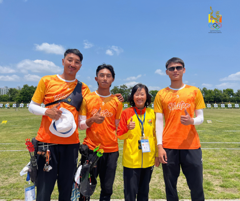 Bhutan’s Recurve Archery Team Set to Compete in 2025 Asia Cup Stage 2 in Singapore
