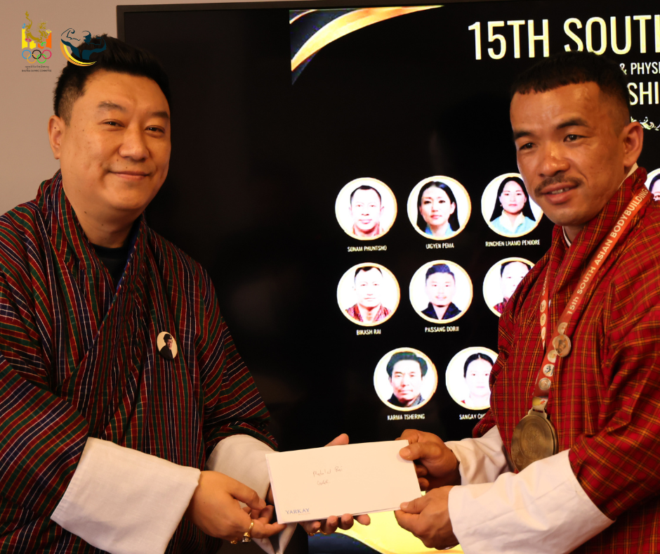 Bhutan Bodybuilding Association Recognizes Athletes and Volunteers for Championship Success 8 Bhutan Bodybuilding Association Recognizes Athletes and Volunteers for Championship Success