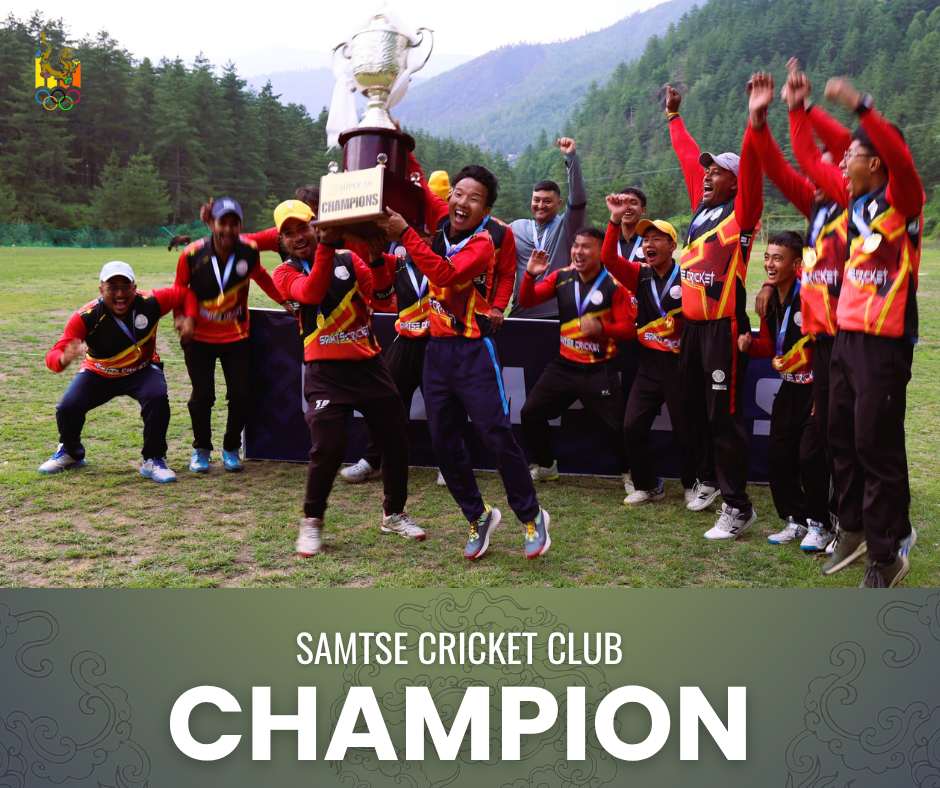 Samtse Cricket Club Crowned Champions of Bhutan Cricket Super 50 Tournament 2025