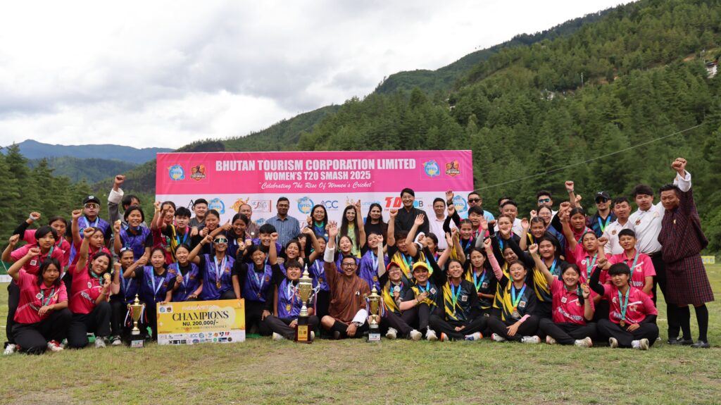 BTCL Women's T20 SMASH 2025 group picture