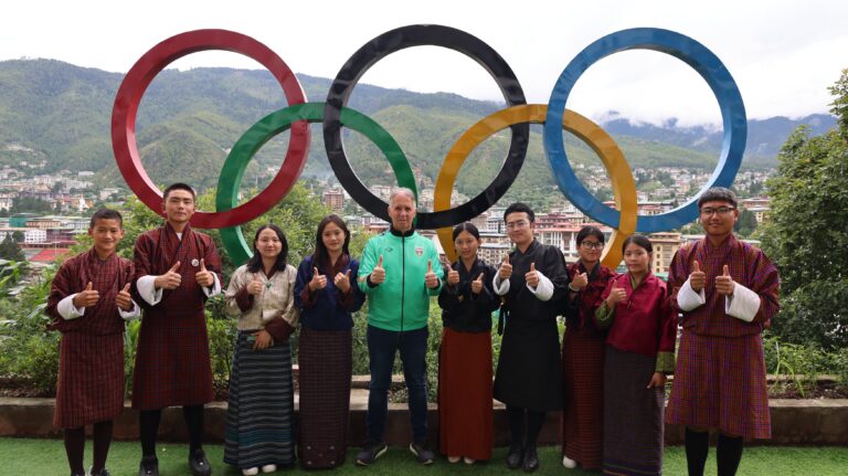 Bhutan’s Future Communicators Stun with LIVE Sports Interview