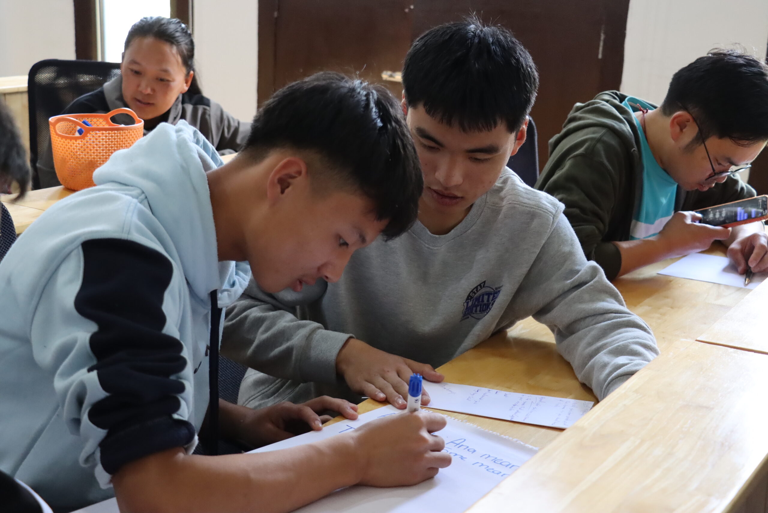 Students from four schools begins a 12-Day journey into Sports Science and Training 8 Peer coaching and Refereeing