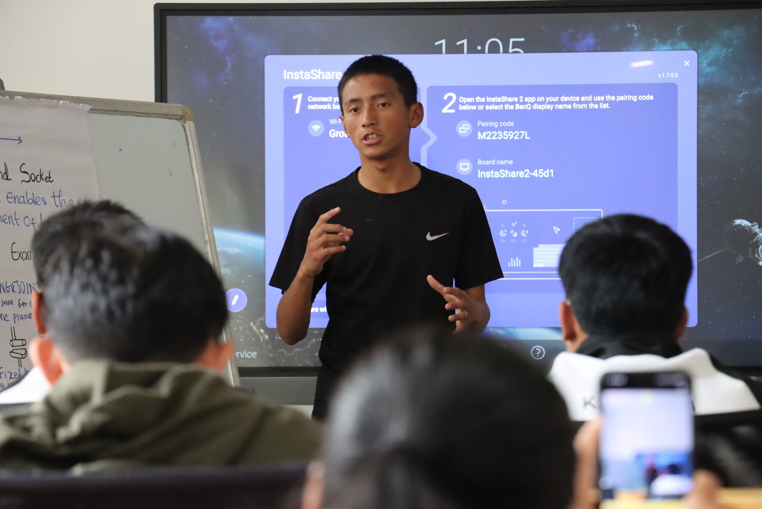 Students from four schools begins a 12-Day journey into Sports Science and Training 5 Peer coaching and Refereeing
