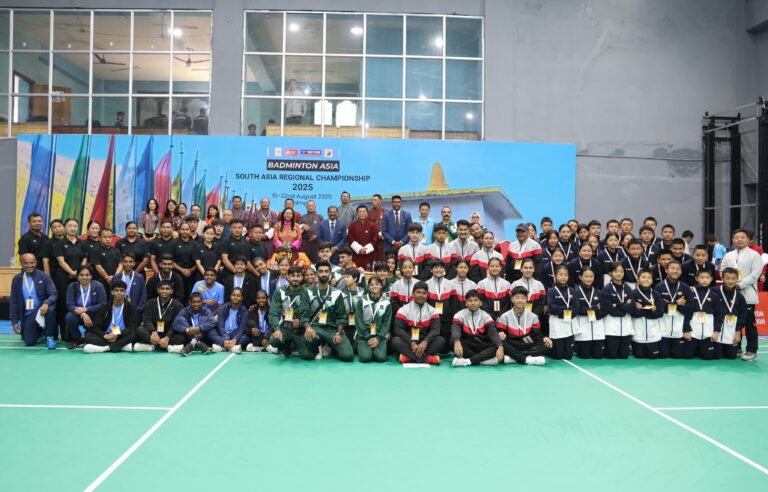 Bhutan Serves Up History – Hosts Badminton Asia South Asia Regional Junior Championship 2025