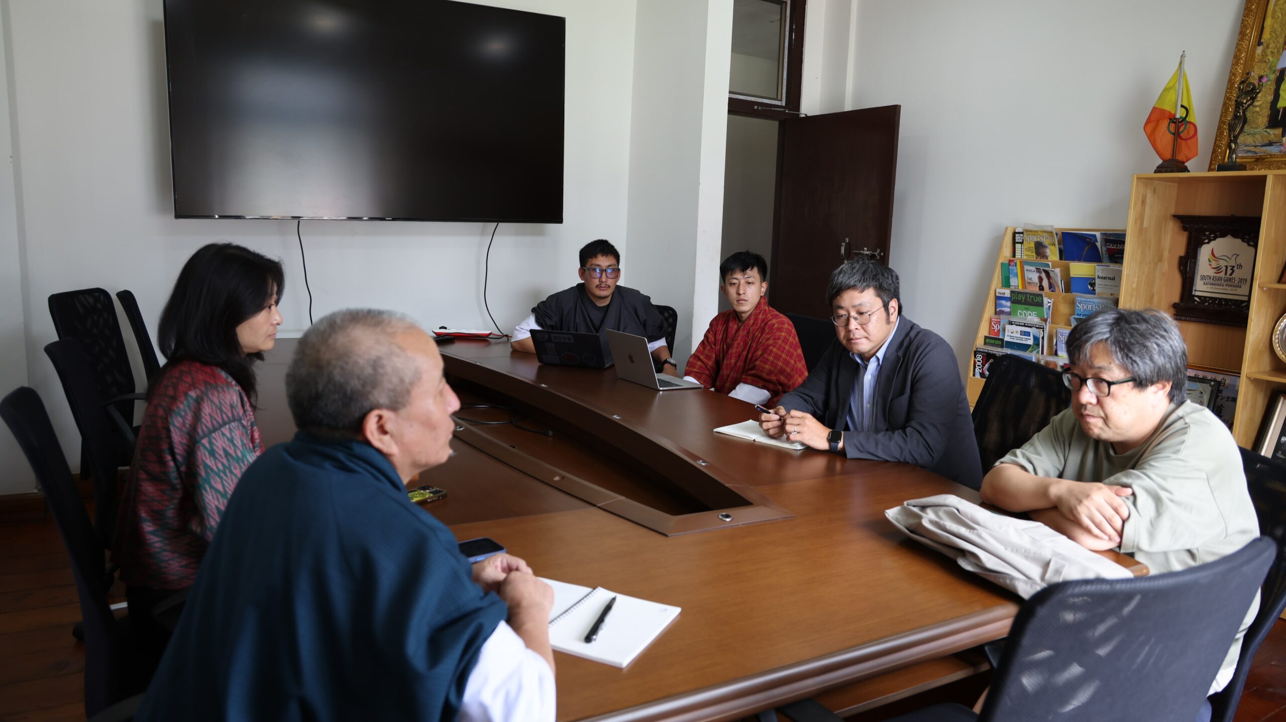 Bhutan Olympic Committee Welcomes Delegation from SEISA Group and Foundation for Global Children, Japan