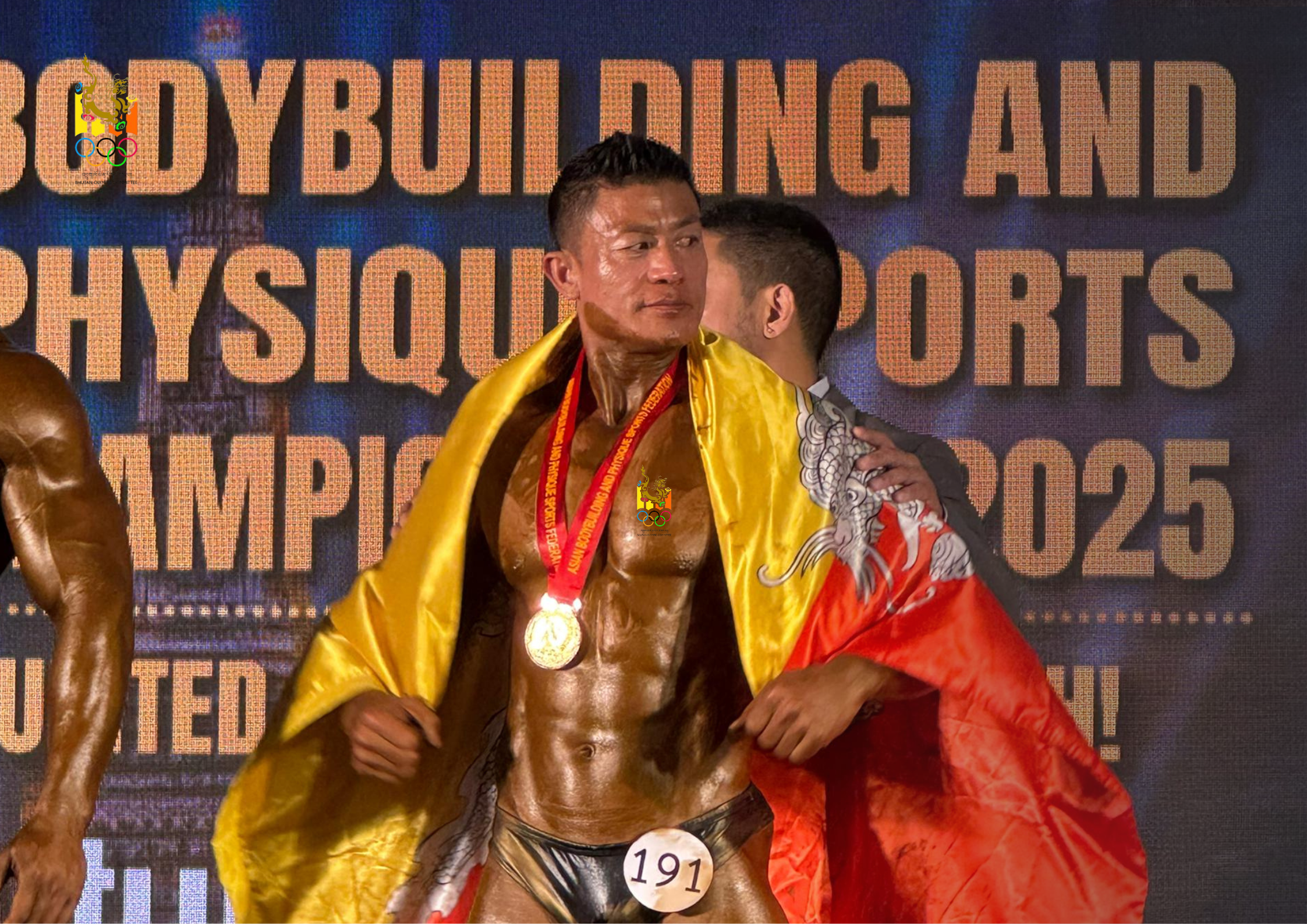Chencho Wins Bronze for Bhutan at the 57th Asian Bodybuilding & Physique Sport Championship 2025