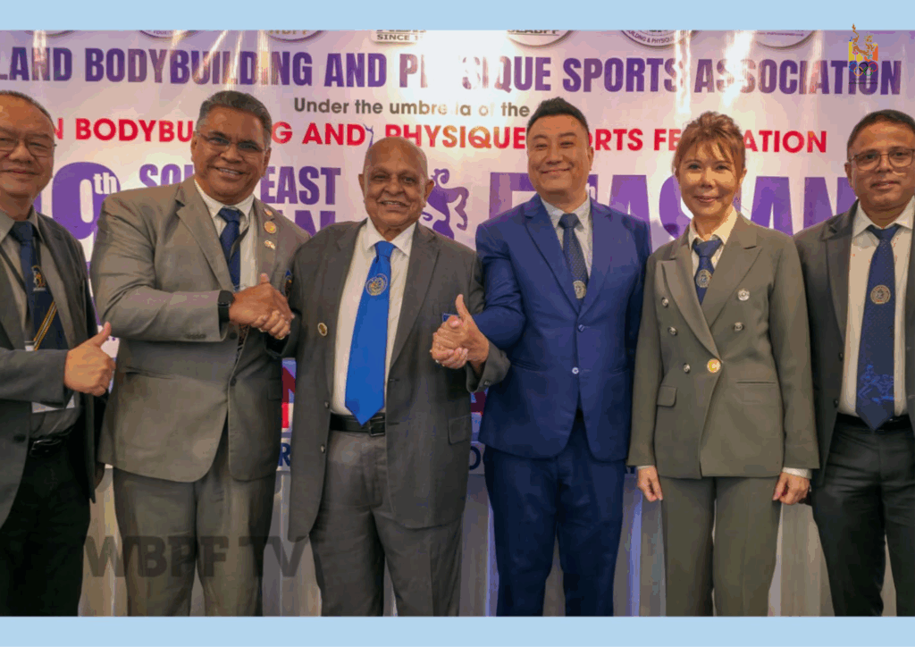 Historic Day for Bhutan in Bodybuilding — Dr. Sonam Penjor Elected Vice President of Asian Bodybuilding & Physique Sports Federation