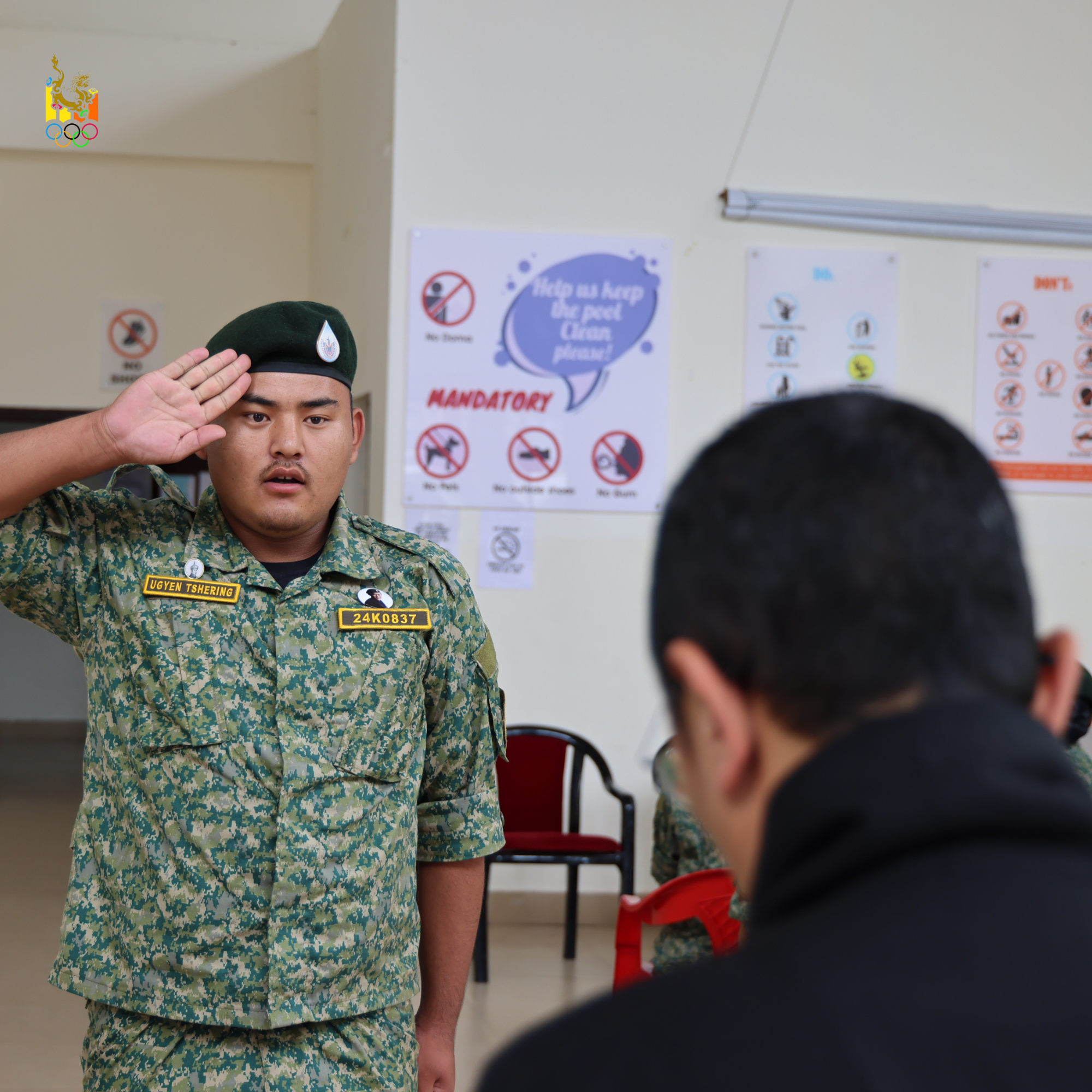 The month-long De-suung Skilling Programme in swimming officially concluded today with a certificate distribution ceremony at the Bhutan Aquatic Centre. The closing was graced by Mr. Sonam Karma Tshering, Secretary General of the Bhutan Olympic Committee.