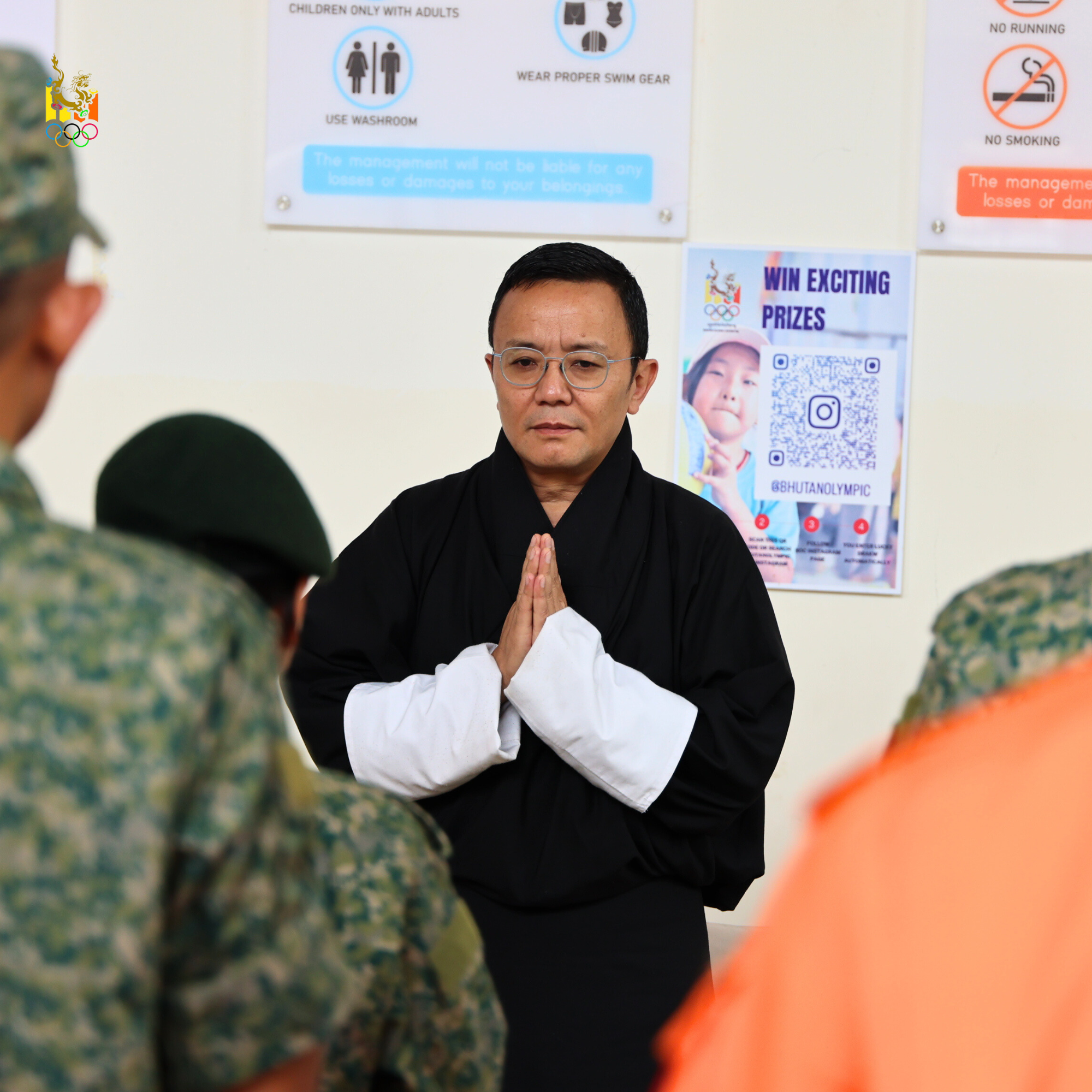 The month-long De-suung Skilling Programme in swimming officially concluded today with a certificate distribution ceremony at the Bhutan Aquatic Centre. The closing was graced by Mr. Sonam Karma Tshering, Secretary General of the Bhutan Olympic Committee.