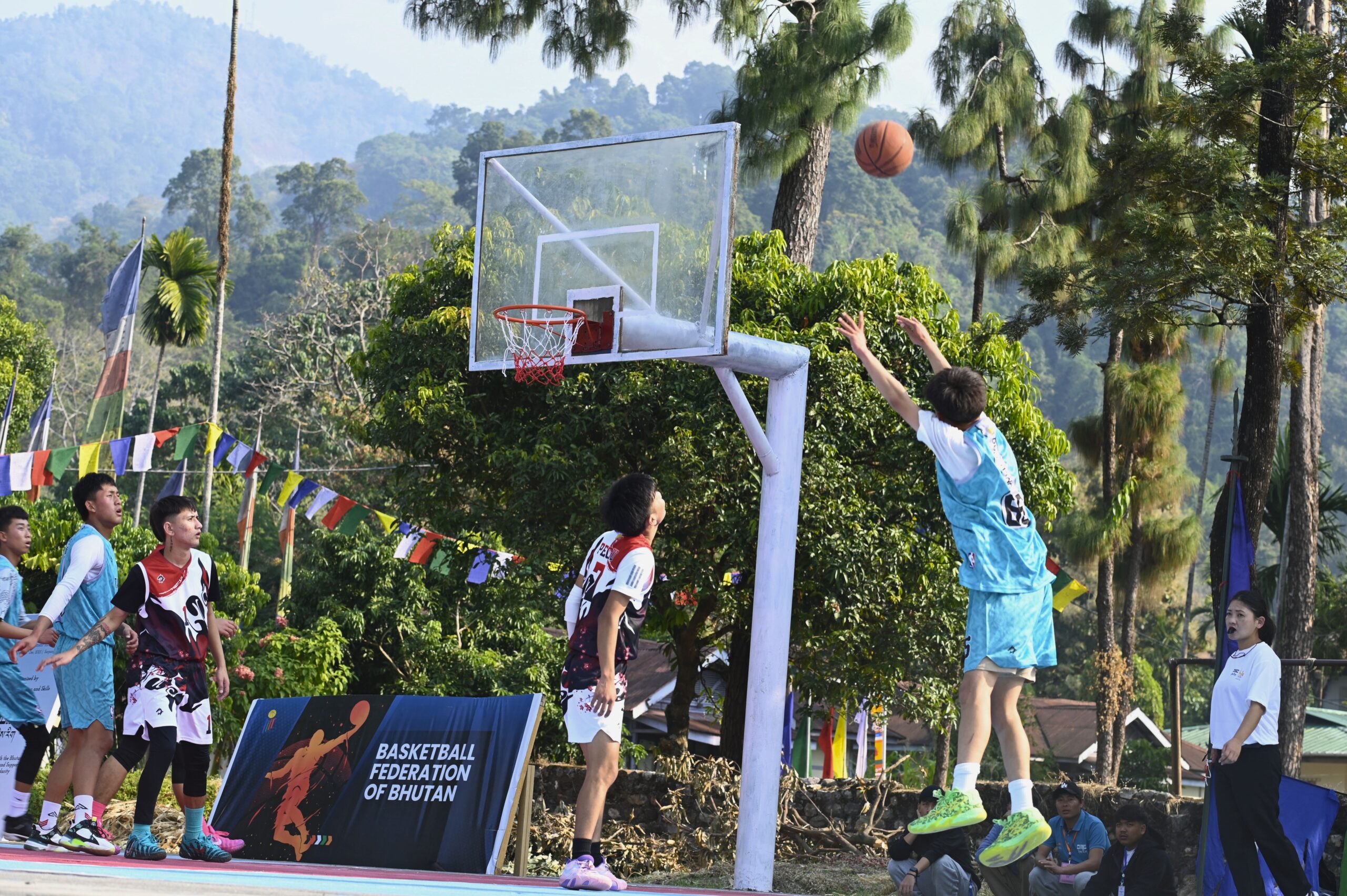 17th National School Games 2025 basketball moments