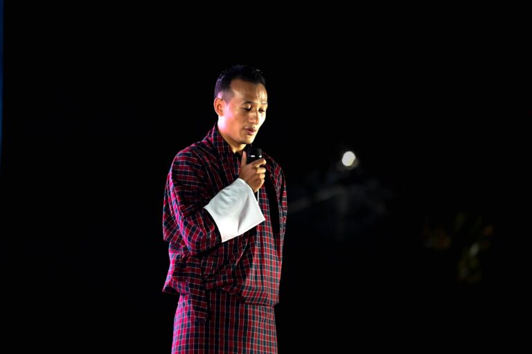 When Chencho Gyeltshen — the name that has become synonymous with courage, resilience, and undying belief — stepped onto the stage during the closing ceremony of the 17th National School Games, something in the room shifted. It wasn’t just applause or admiration. It was silence filled with hope, a deep breath taken by every young heart in the hall