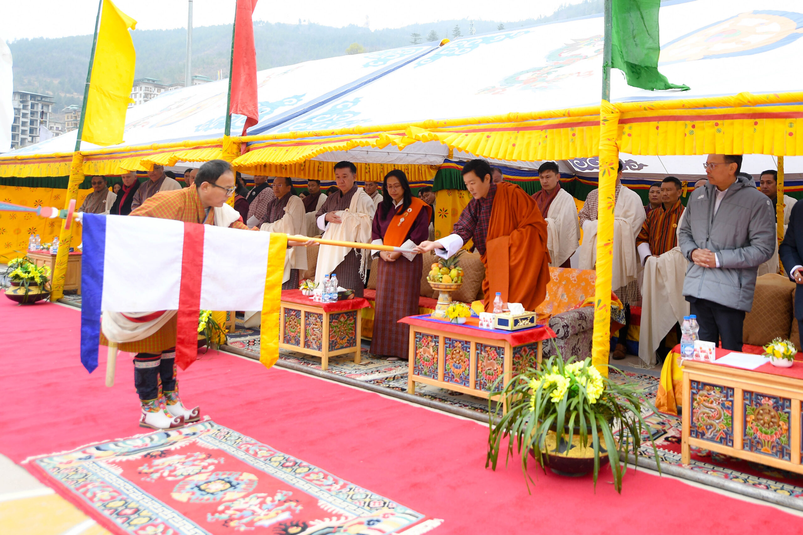 His Royal Highness Prince Jigyel Ugyen Wangchuck Inaugurates FIFA Arena in Thimphu
