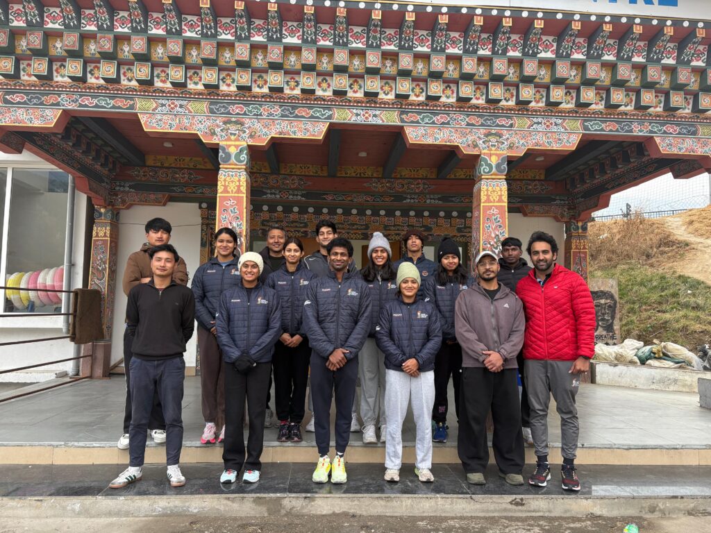Bhutan Aquatics Federation Collaborates with Inspire Institute of Sports for High-Altitude Training Programme