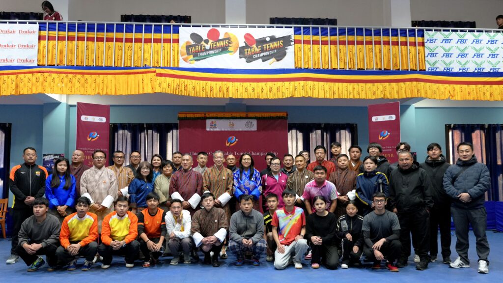 Thimphu Open Table Tennis Championship 2026