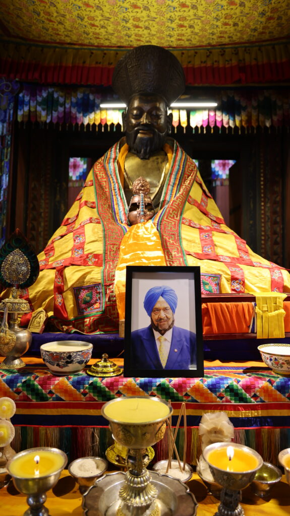 Bhutan Olympic Committee Holds Prayer Ceremony in Memory of Raja Randhir Singh