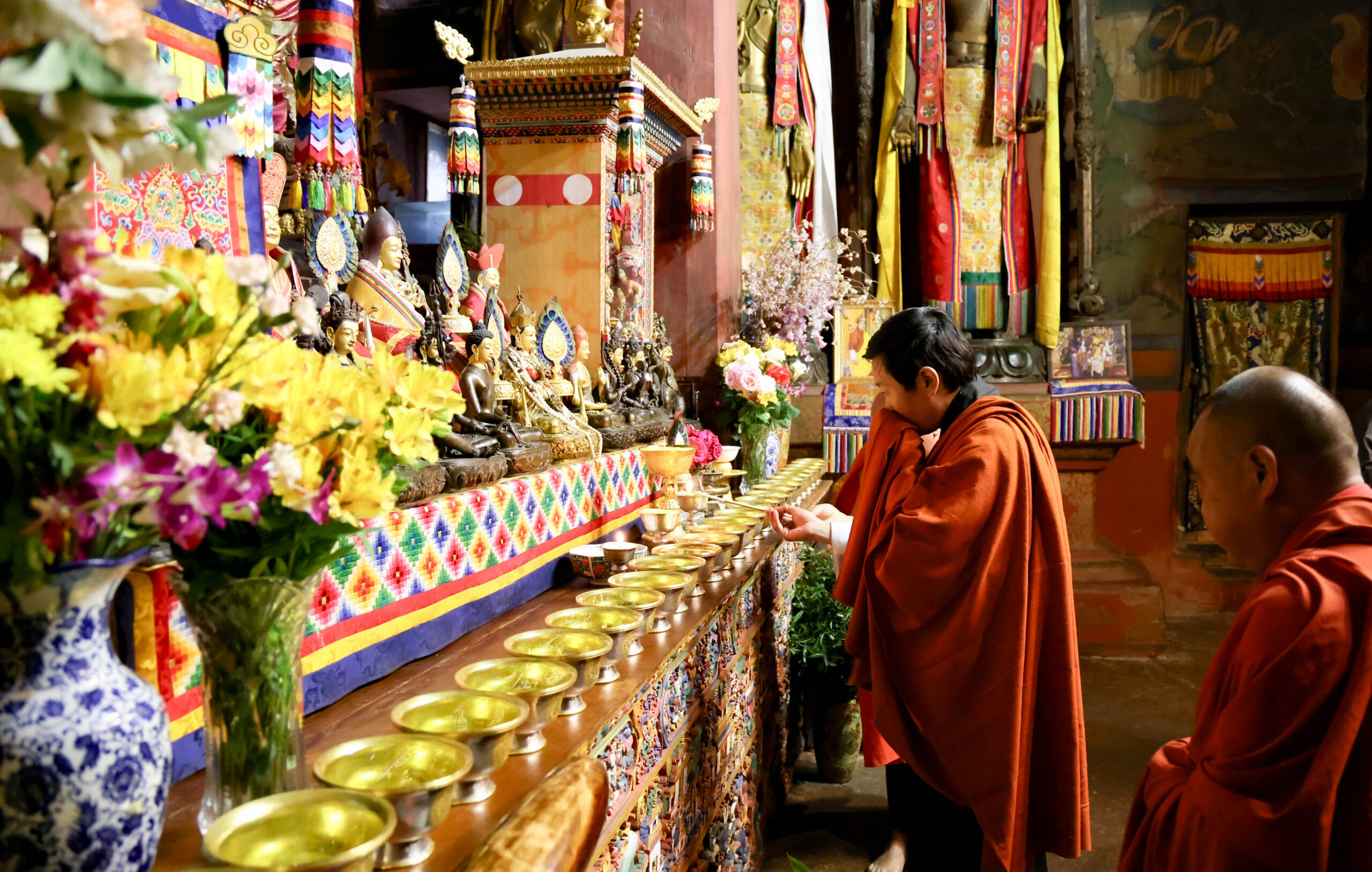 Bhutan Olympic Committee Holds Prayer Ceremony in Memory of Raja Randhir Singh