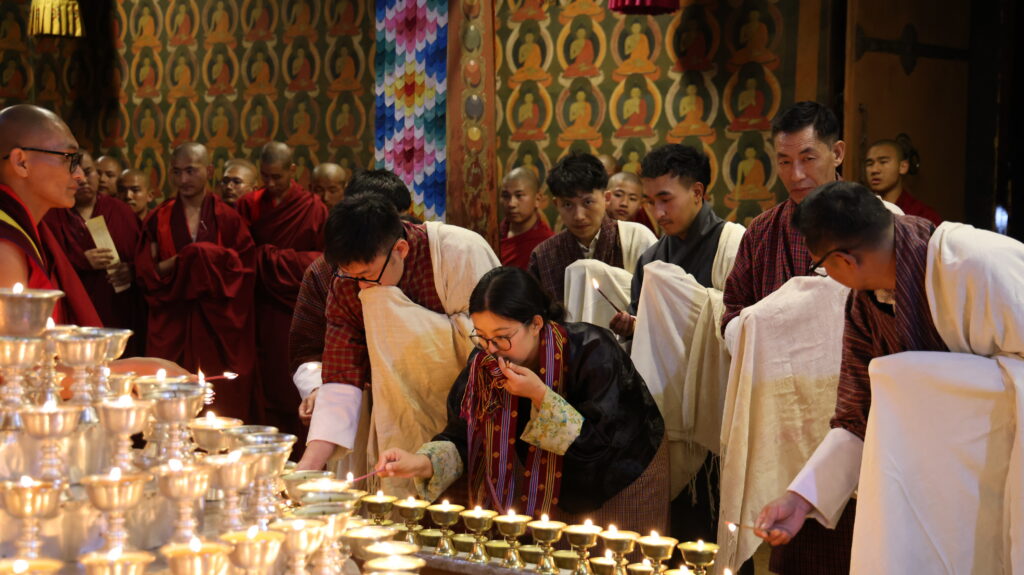Bhutan Olympic Committee Holds Prayer Ceremony in Memory of Raja Randhir Singh