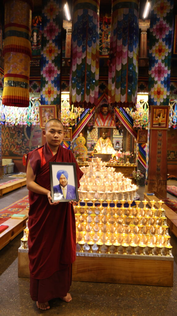 Bhutan Olympic Committee Holds Prayer Ceremony in Memory of Raja Randhir Singh
