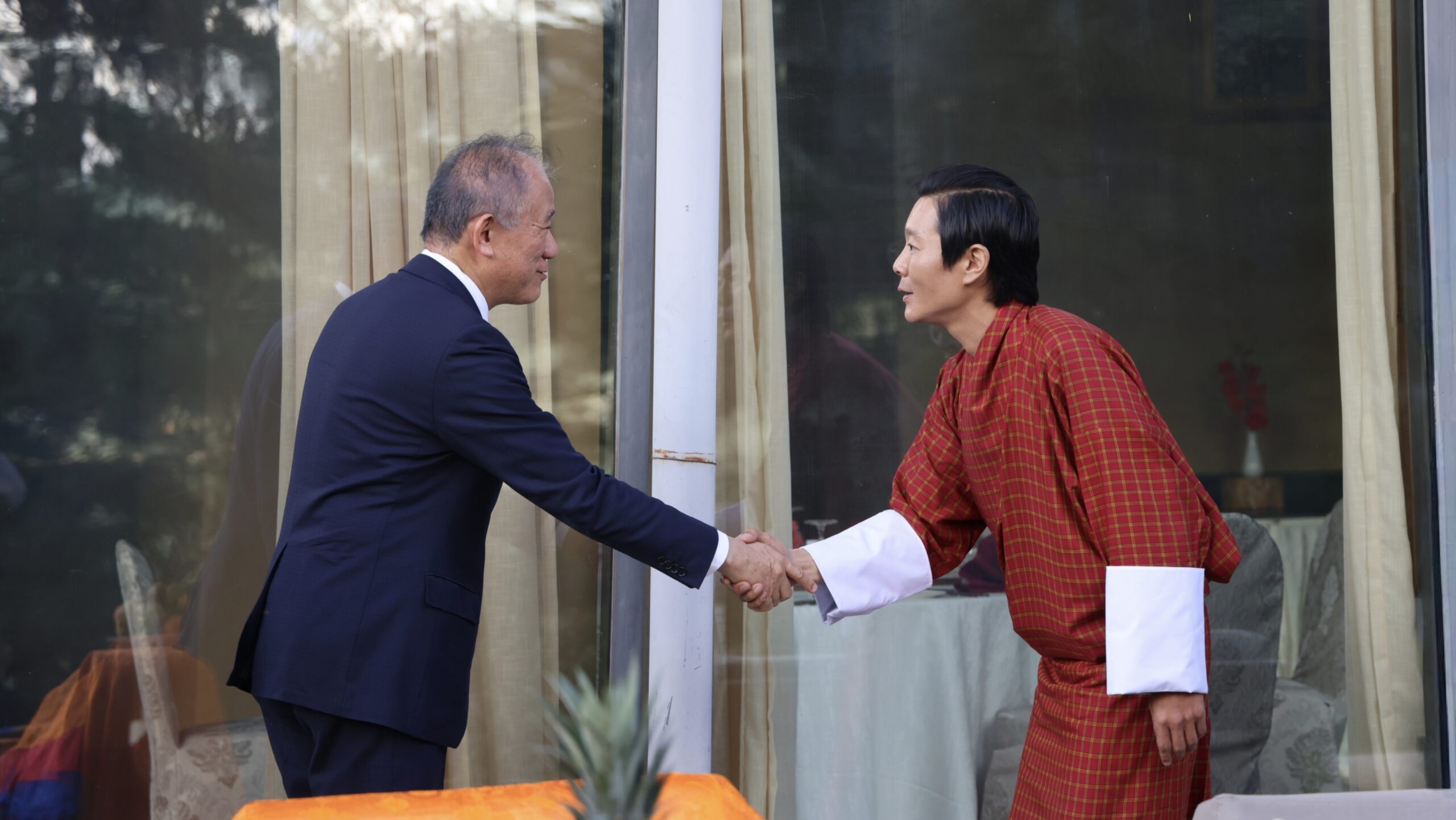 HRH with Japanese Official of JPC
