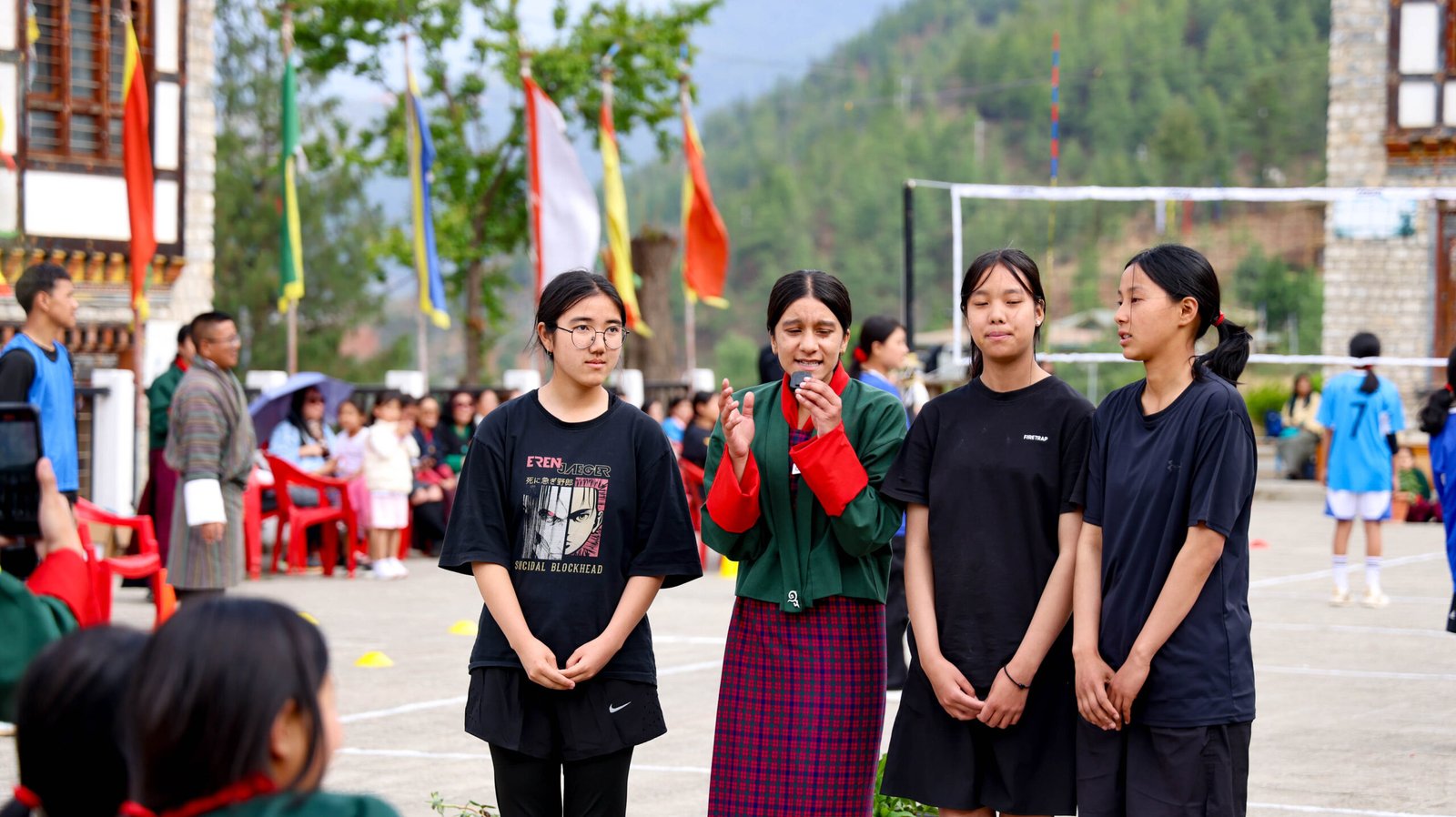 Her journey from Bhutan’s Sports in School Programme to the Asian Games media team reflects a broader vision of sport, where every young person can find a place, on the field or beyond it.