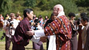 His Royal Highness Prince Jigyel Ugyen Wangchuck Hosts FIFA President Gianni Infantino in Bhutan