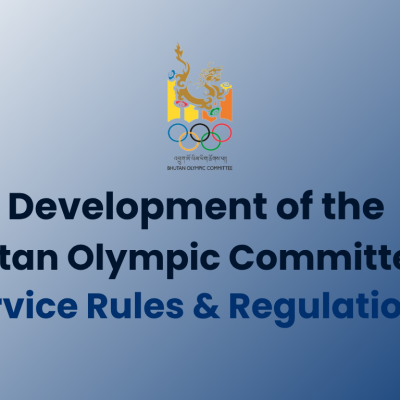 Inviting Expressions of Interest for Consultancy Services to Develop the Bhutan Olympic Committee's Service Rules and Regulations