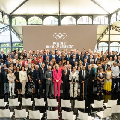 Lausanne | Switzerland

IOC PRESIDENT 
HAND OVER CEREMONY

Photograph: IOC/Quinton Meyer