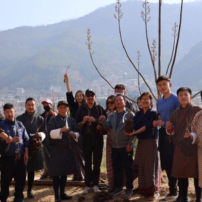 Bhutan Olympic Committee Launches Tree Plantation Drive in Collaboration with Bhutan Ecological Society