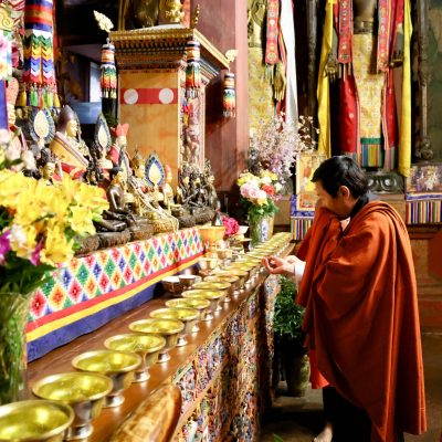 Bhutan Olympic Committee Holds Prayer Ceremony in Memory of Raja Randhir Singh