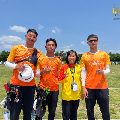 Bhutan’s Recurve Archery Team Set to Compete in 2025 Asia Cup Stage 2 in Singapore