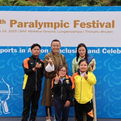A Hearty Congratulations to the Bhutan Paralympic Committee
