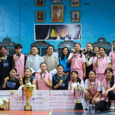 Griffins Crowned Champions in the First-ever Thimphu Women’s Basketball League